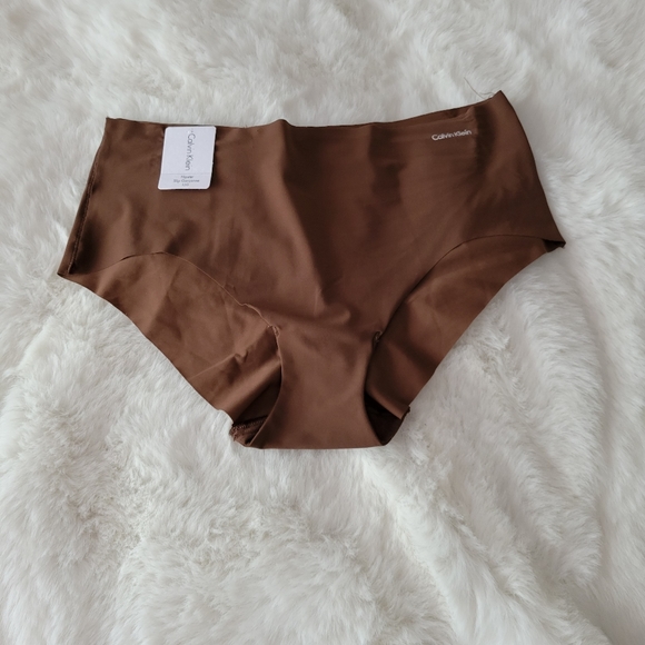 🤎CALVIN KLEIN BRAND NEW SET OF THONG & HIPSTER SIZE L - Picture 4 of 7
